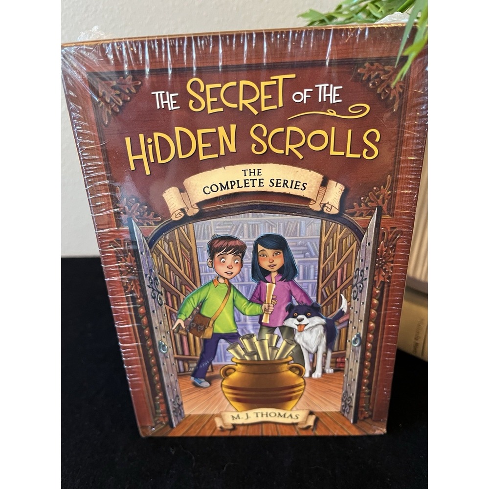 Sealed, Secret of the Hidden Scrolls Complete Series 9-Book Box Set, Christian